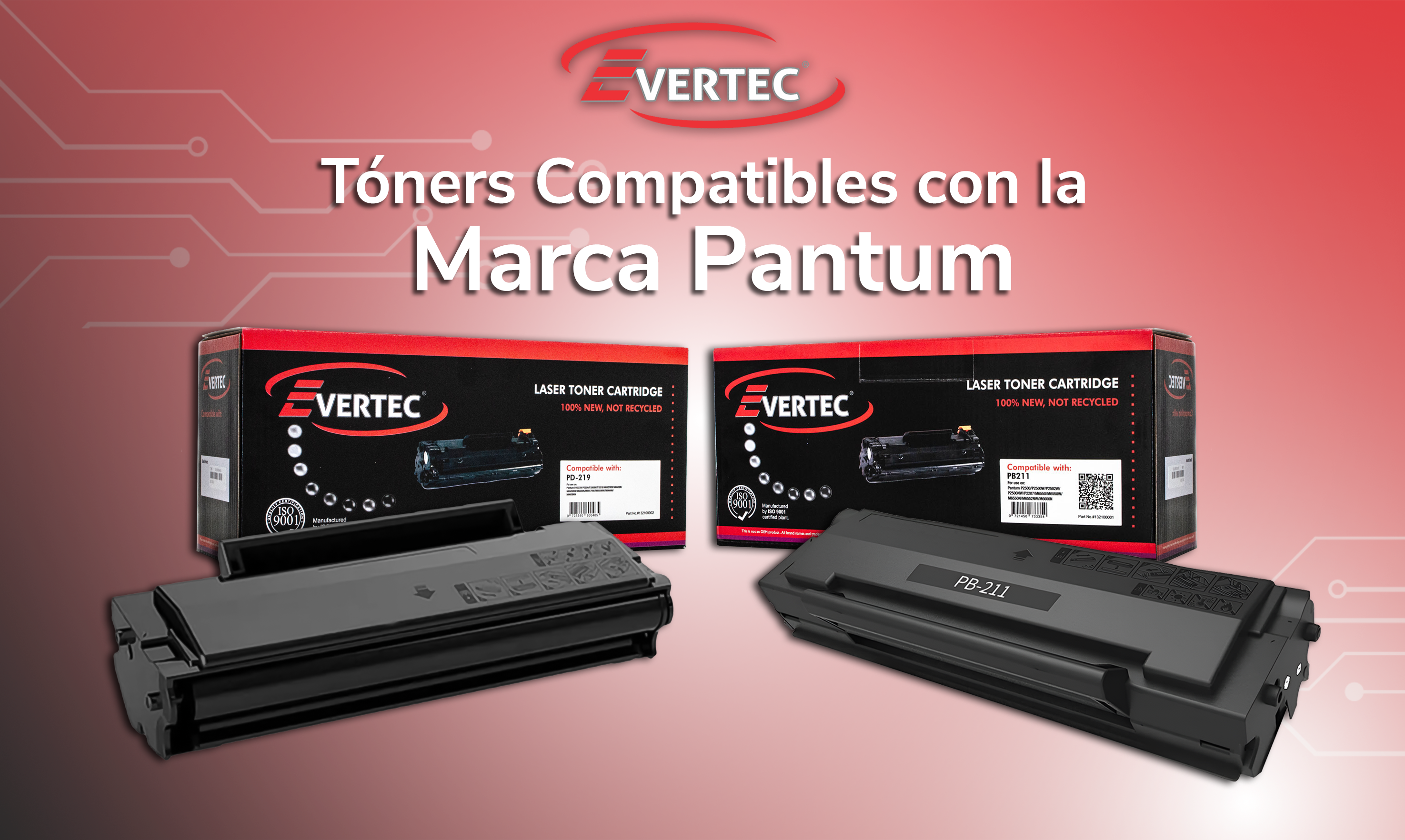 Tóners Compatibles con la Marca Pantum